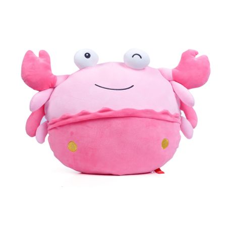 Thú nhồi bông cua hồng