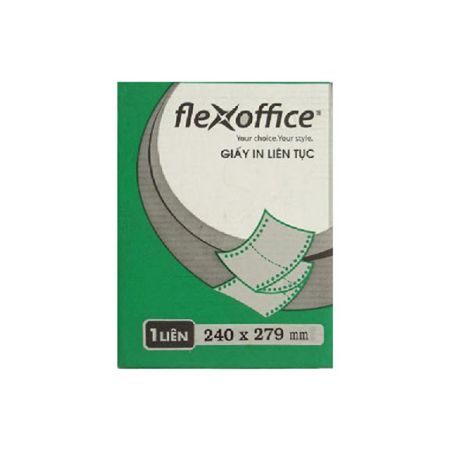 Giấy in liên tục 1 liên Flexoffice