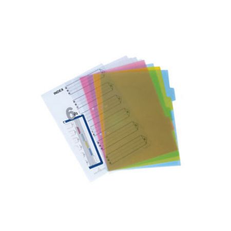 Bìa phân trang nhựa